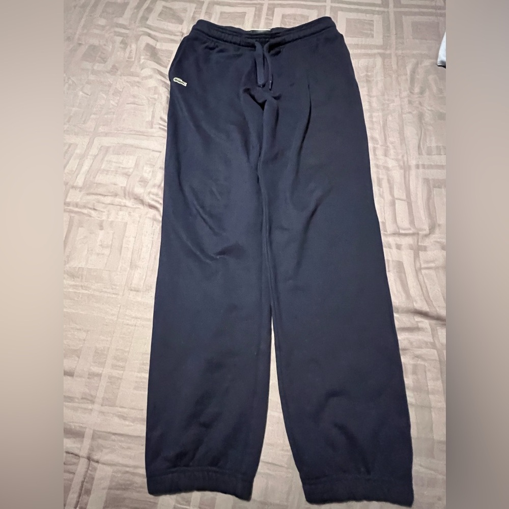 Navy Lacoste Joggers
